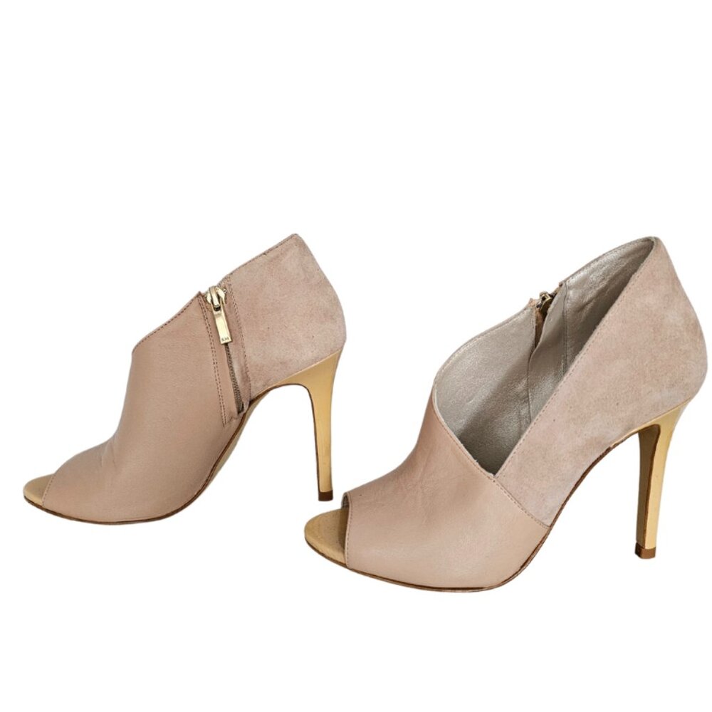 Karen Millen Size 36 Bootie Nude Peektoe